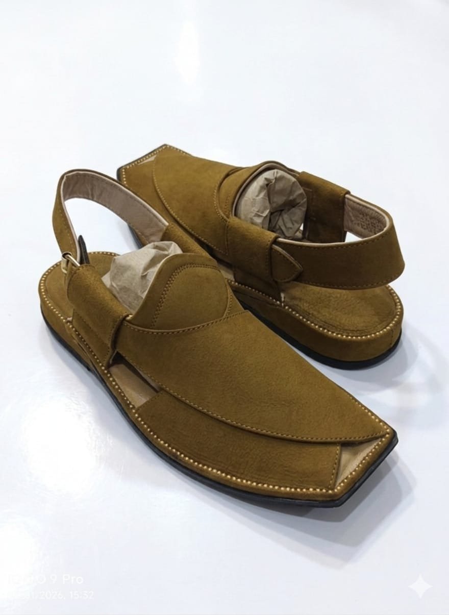 New Zalmi Style Peshwari Chappal - Image 4