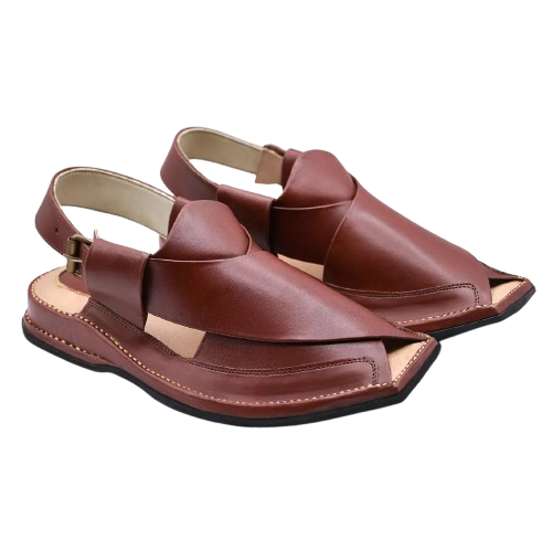 Zalmi Peshawari Chappal (Red)