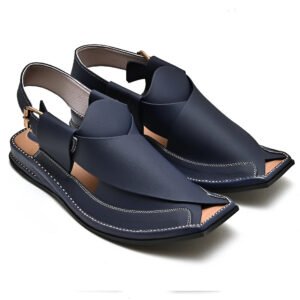 Zalmi Peshawari Chappal (Blue)