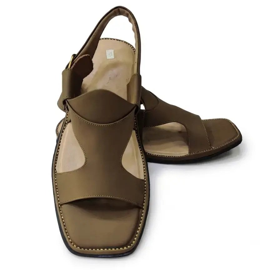 Panjedar Style Chappal (light Brown) - Image 2