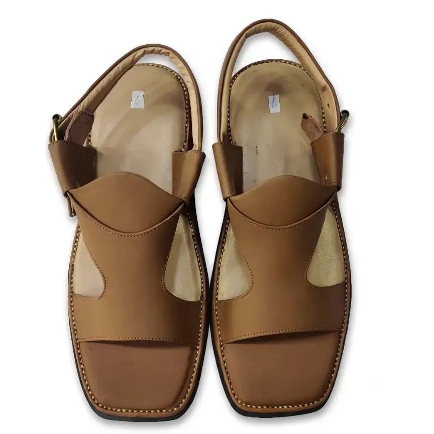Panjedar Style Chappal (Camel)