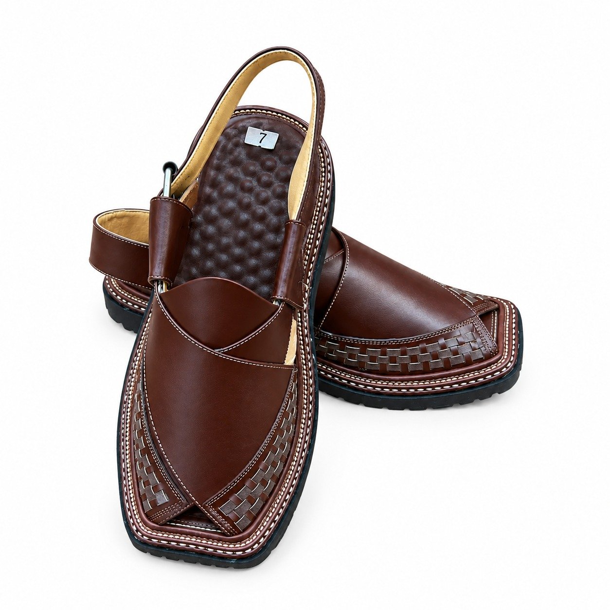 Kaptaan Design Chappal (mehron)